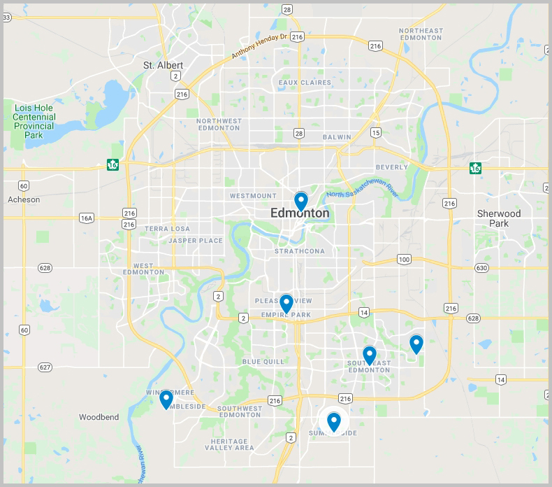 Map Edmonton 7 